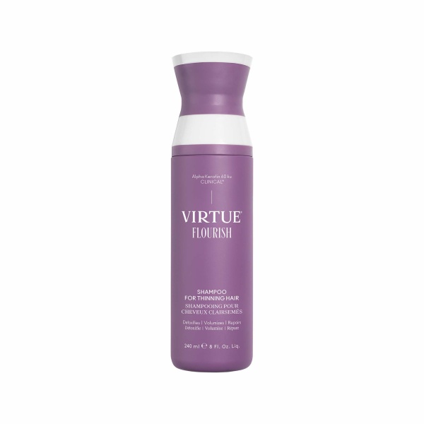 VIRTUE Flourish Shampoo Šampūnas Slenkantiems Plaukams