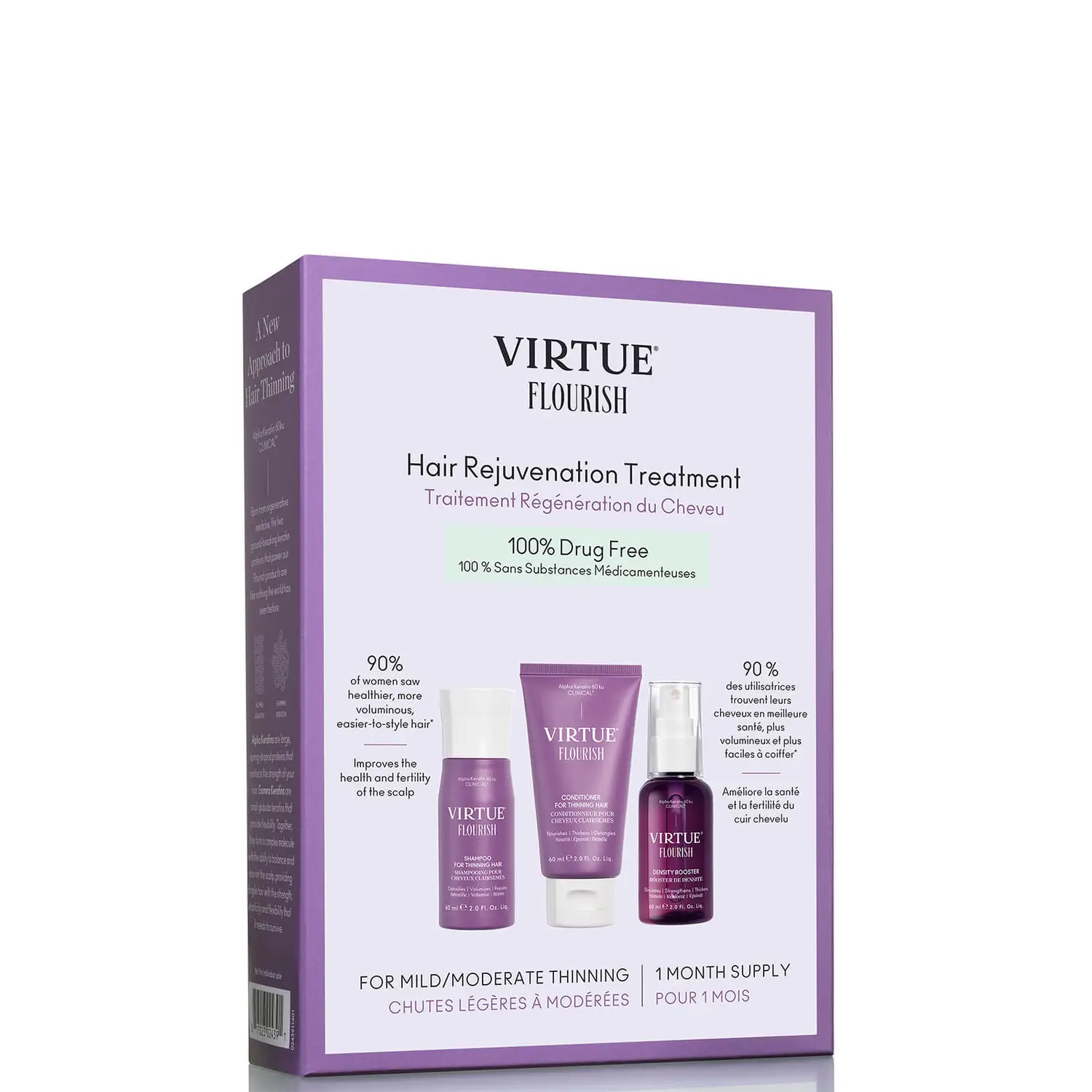 VIRTUE Hair Rejuvenation Treatment Kit Rinkinys Sansa.lt